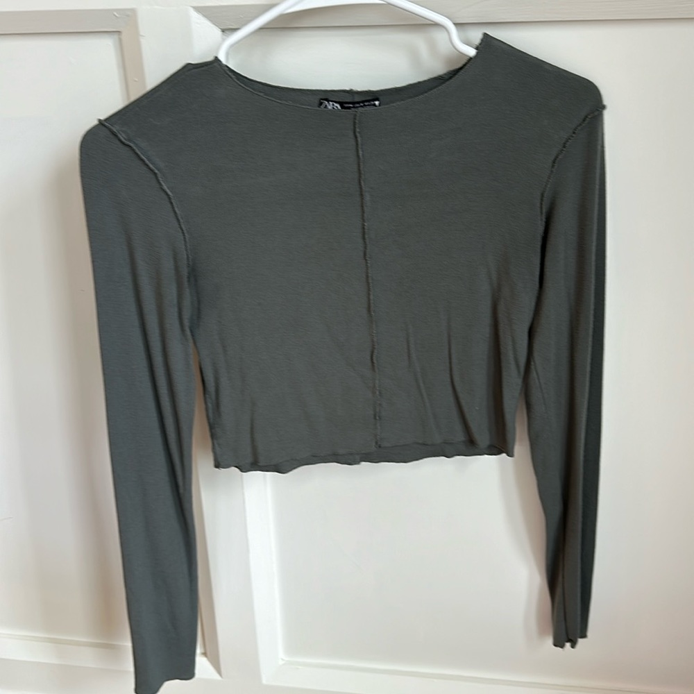 Zara Exposed Stitch